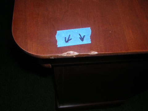 Table edge MDF